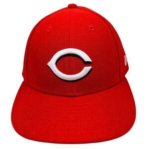 New Era Cincinnati Reds 59FIFTY Low Profile Fitted Hat Red Size 7 1/4 MLB Hat